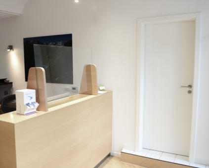 Empfang Zahnarztpraxis Dr. Schultz Schorndorf